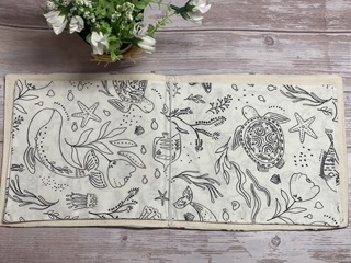 Livre de coloriage lavable 4 pages ( 8 coloris ) – Image 5