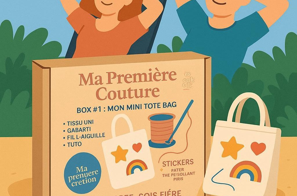 🌸 Ma Première Box Couture : la box de juillet est en précommande !