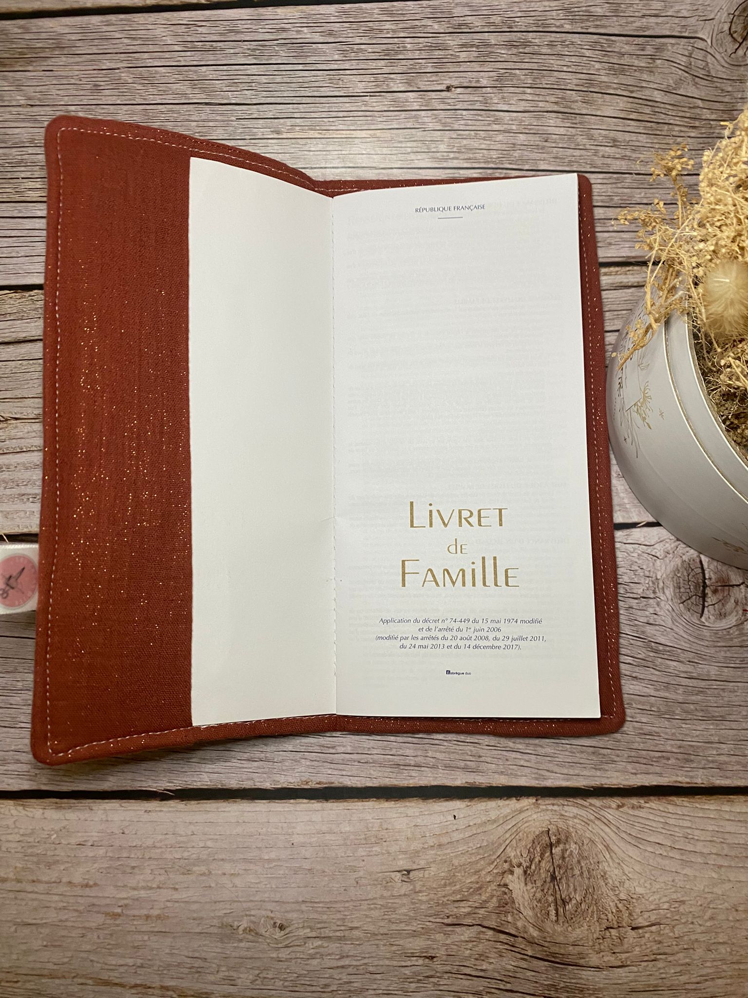 Protège-livret de famille ( 5 coloris ) – Image 7