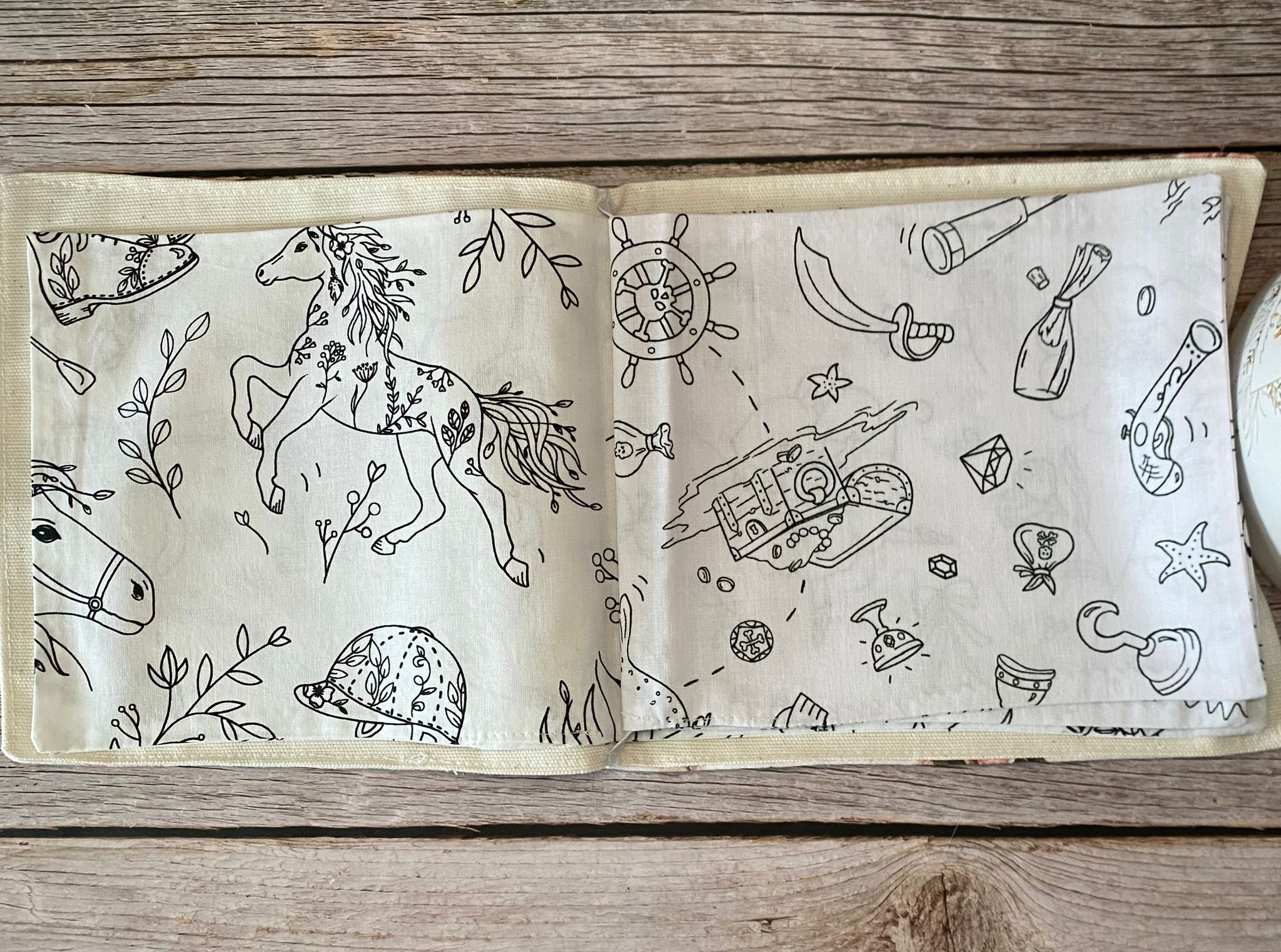 Livre de coloriage lavable 4 pages ( 8 coloris ) – Image 32