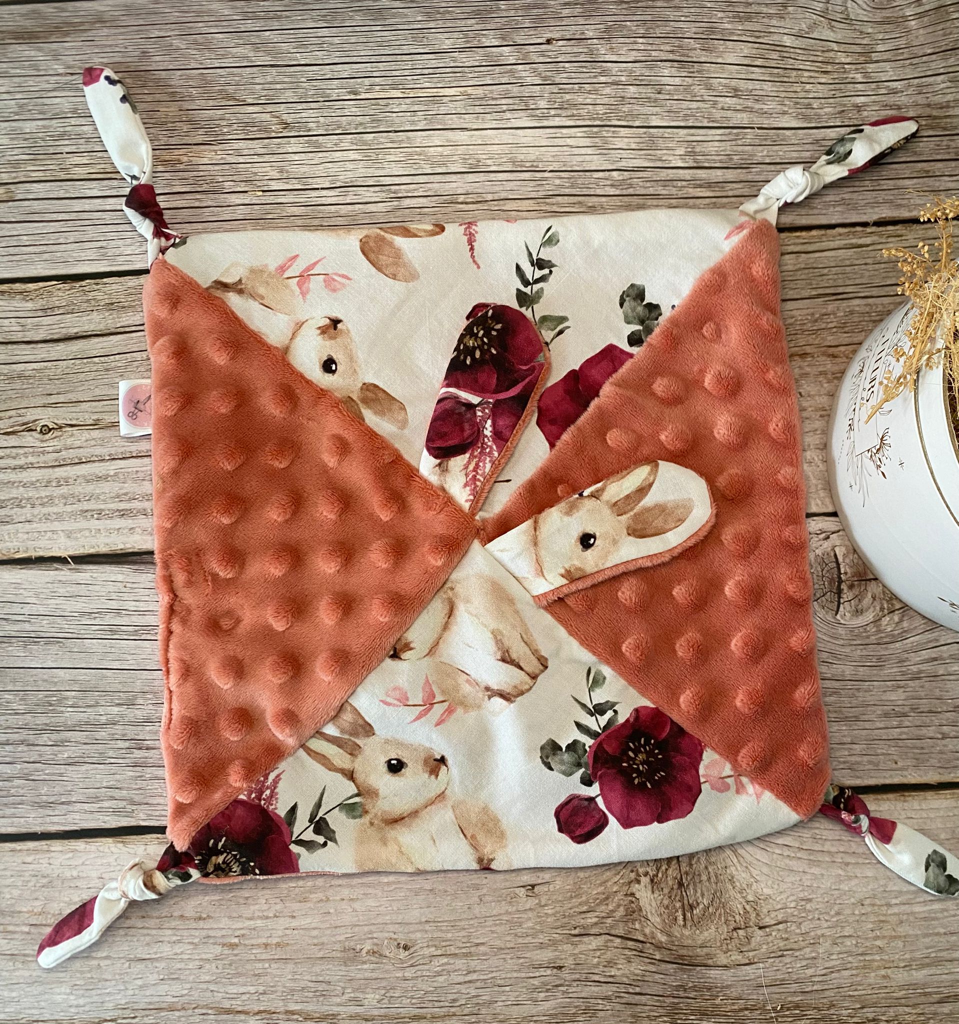 Doudou plat ( 5 coloris )