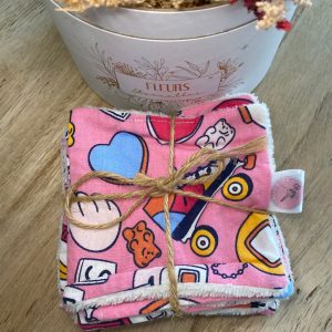 6 Lingettes lavables