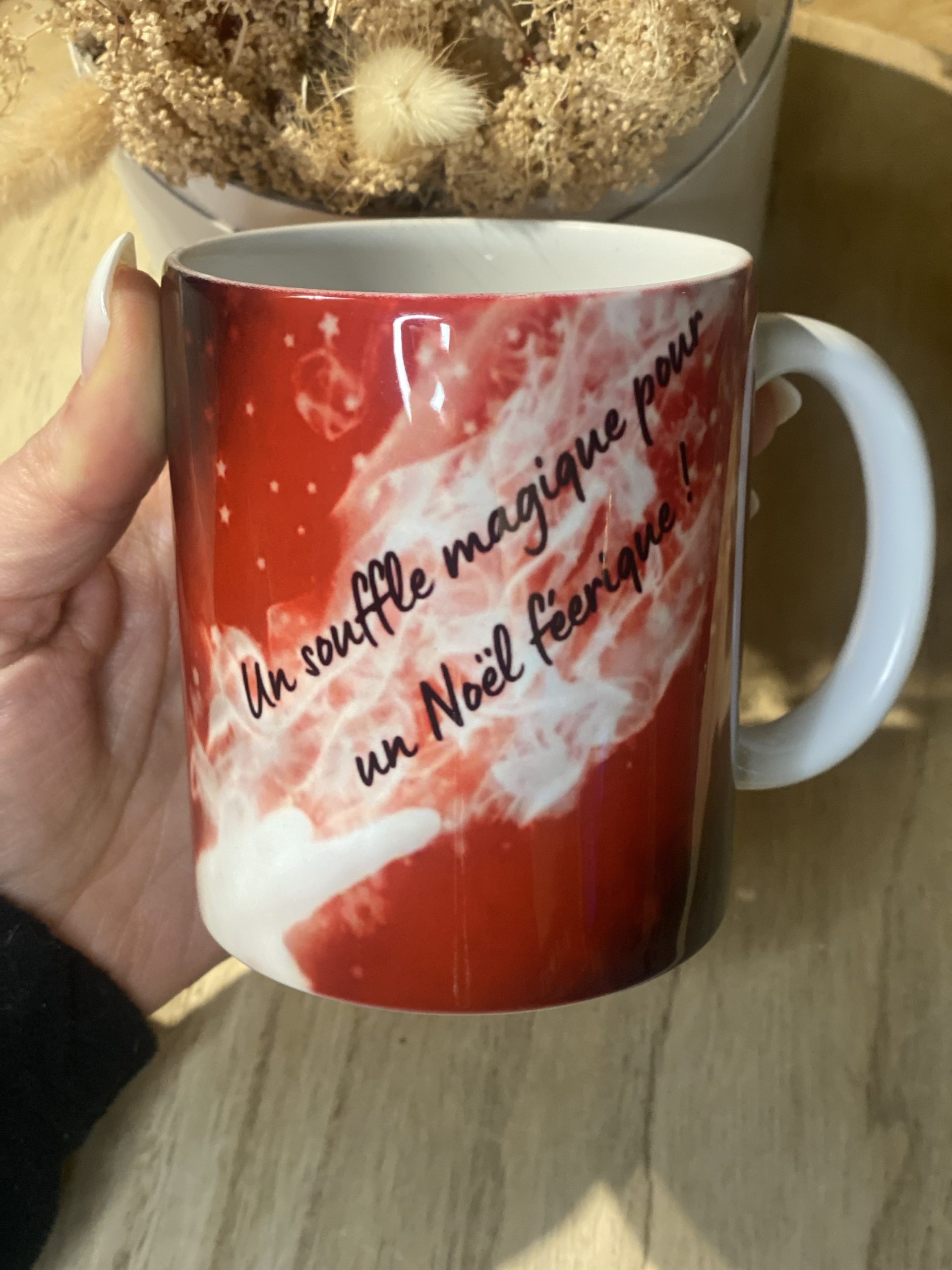 Tasse “Un souffle magique pour un Noël féerique !” – Image 2