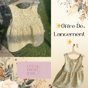 Robe “Eloïse”  12 mois