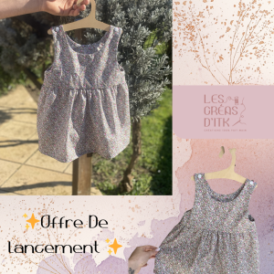 Robe “Daphné” 12 mois